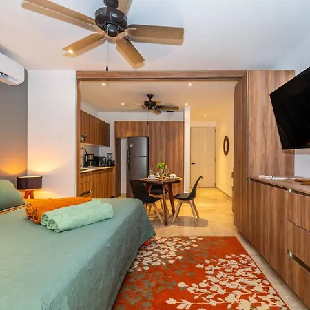 Holiday home King With Private Balcony, Rooftop Pool, Gym Tulum