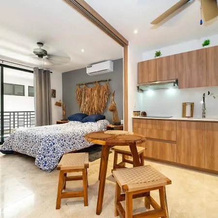 Holiday home King With Private Balcony, Gym And Rooftop Pool Tulum