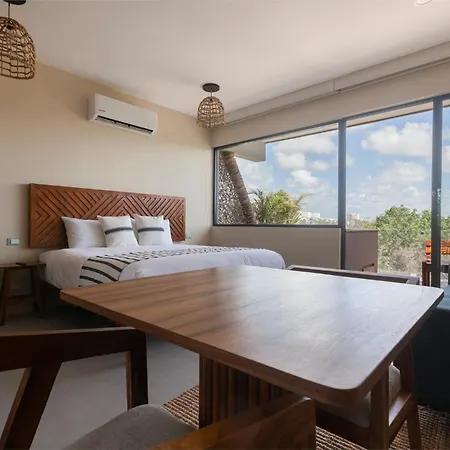 Studio Boutique Con Piscina Y Gimnasio En Bt Homes Apartment Tulum