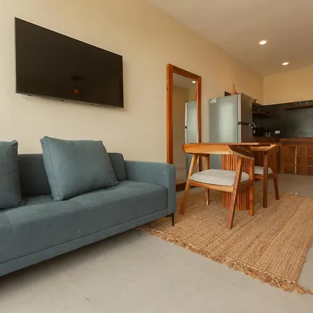 Studio Boutique Con Piscina Y Gimnasio En Bt Homes Tulum