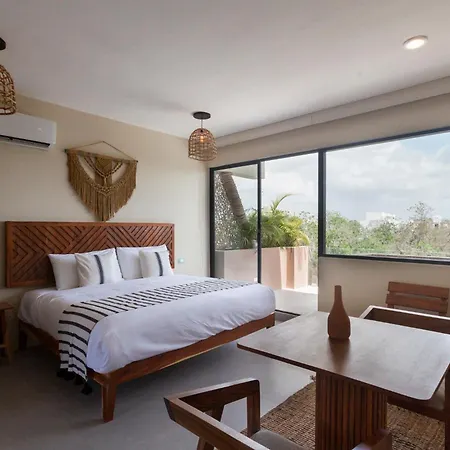 Apartment Studio Boutique Con Piscina Y Gimnasio En Bt Homes Tulum