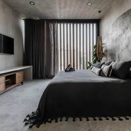 Apartment Mar Y Miel Noir Modern *