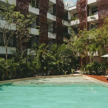 Apartment Premium 2br Retreat With Private Rooftop Pool And Hot Tub In Tulum