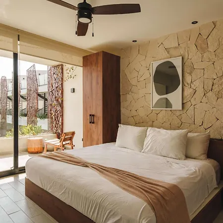 Apartment Premium 2br Retreat With Private Rooftop Pool And Hot Tub In Tulum