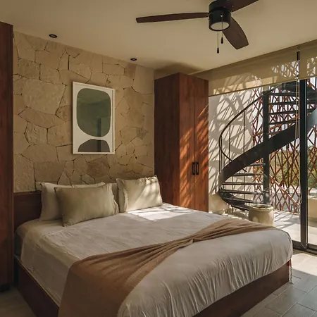 Apartment Premium 2br Retreat With Private Rooftop Pool And Hot Tub In Tulum