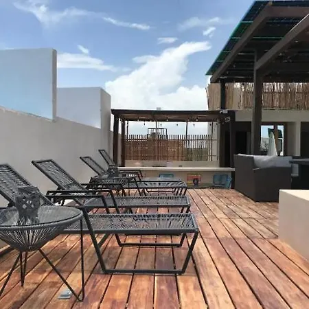 Apartahotel Eco-friendly Luxury Loft 6 In The Heart Of Aldea Zama 4*