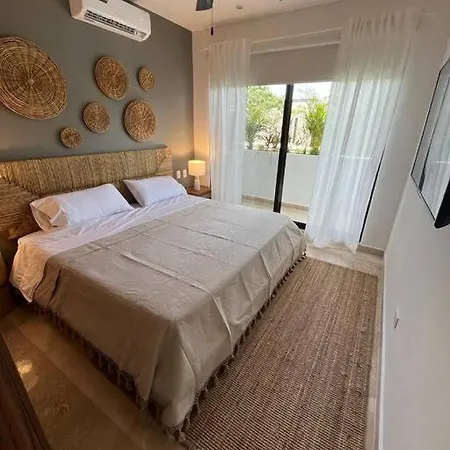 Apartment De Lujo 2 Con Balcon Aldea Zama *