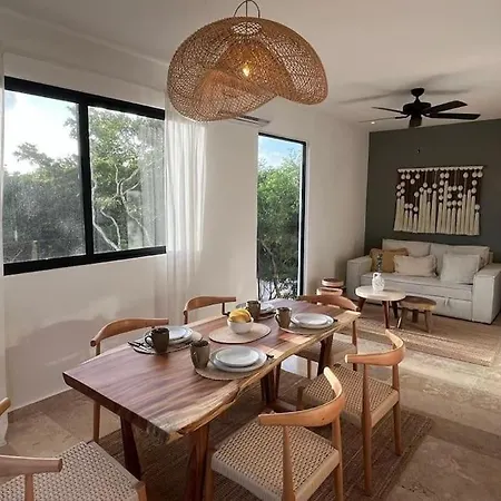 Apartment De Lujo 2 Con Balcon Aldea Zama Tulum