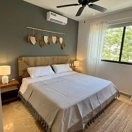 De Lujo 2 Con Balcon Aldea Zama Apartment *