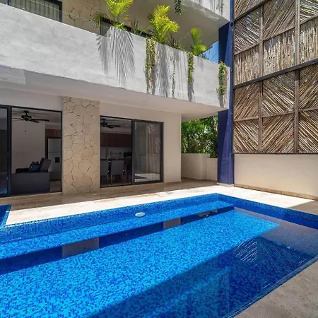 2 Bd With Swim Up Pool, Gym * Tulum