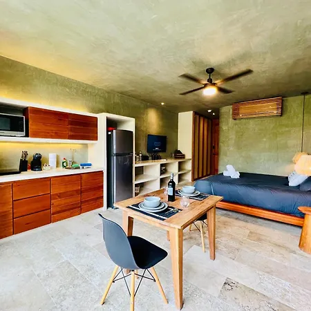 Apartment 108b2 Seremonia Origen Private Pool King Bed Kitchen Tulum