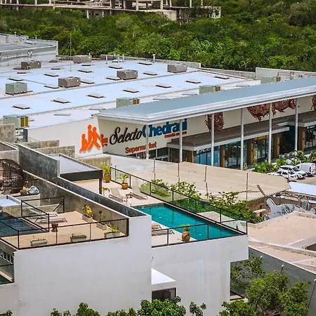 Stylish Ph With Private Pool-gym-superstore Apartment Tulum