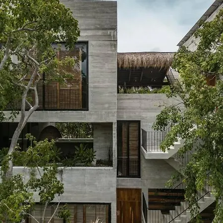 Exquisite Architectural Oasis Private Pool Apartment Tulum