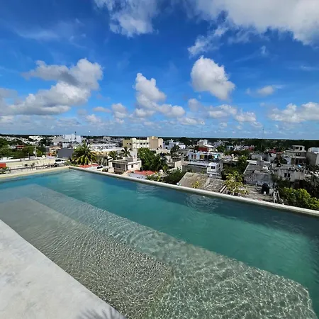 Cute And Cozy With Rooftop Pool Apartment Tulum