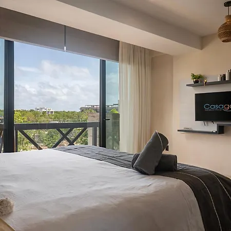 Unwind | Private Balcony & Rooftop Pools | Casago Holiday home Tulum
