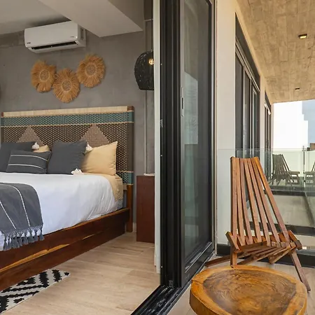 Unwind | Private Balcony & Rooftop Pools | Casago Holiday home Tulum