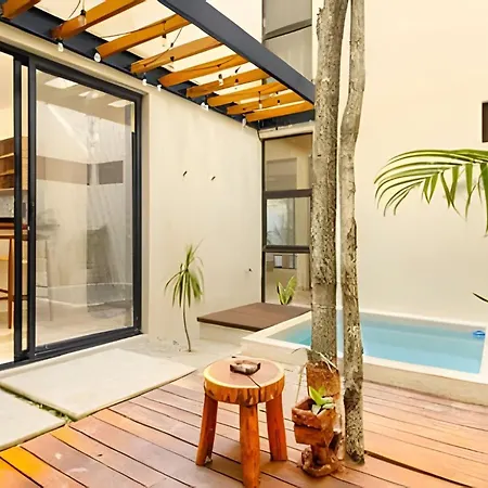 Apartment Departamento Lujoso, Jacuzzi Privado Cerca Playa Tulum