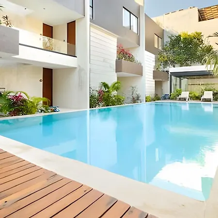Apartment Departamento Lujoso, Jacuzzi Privado Cerca Playa *
