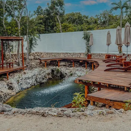 Proyecto Unico De 2 Recamaras Con Cenotes Apartment Tulum
