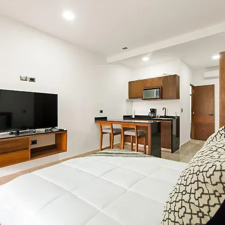 Espacioso Loft C/vista Al Jardin | Piscina | Gym Сasa de vacaciones Tulum