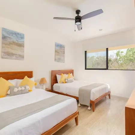 Paramar Beautiful 3 Bdr Ph Pvt Pool And Terrace Apartamento Tulum
