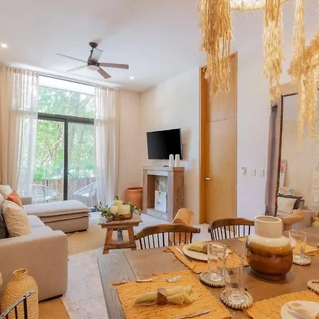 Luxurious In Aldea Zama With Pool Apartment