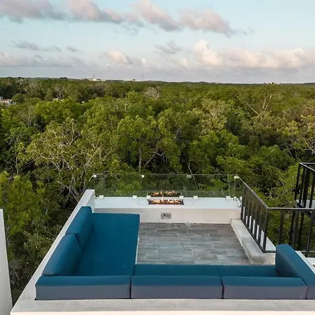 Luxury Villa, Club - Jungle View - Sahara Bleu * Tulum
