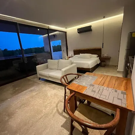 Private Pool, King Bed, Cenote, High Speed Wi-fi Apartment Tulum