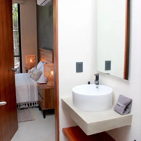 Hermoso Apt 2 Hab/2banos: Terraza, Piscina Y Bicis Apartment Tulum