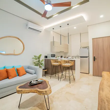 Tulumicondo 1bdr Walk To The Beach Jaguar Park Apartment