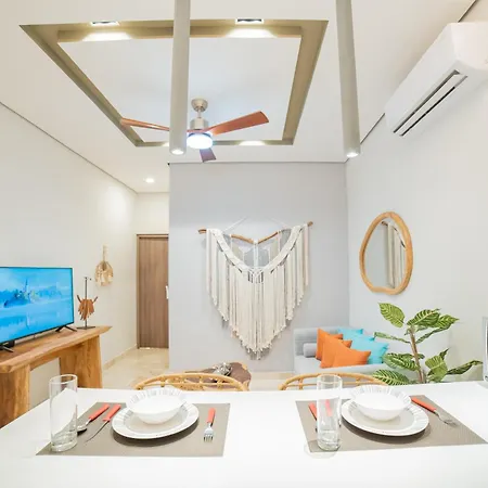 Tulumicondo 1bdr Walk To The Beach Jaguar Park Apartment Tulum