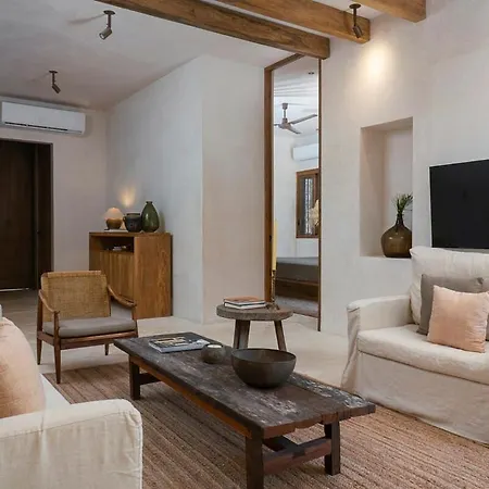 Boho Organic 3br Villa, Gated Community, Rooftop Tulum