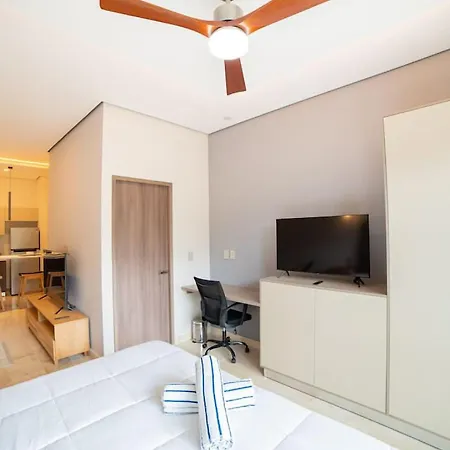 Apartment Cozy With Free Beach Club Access Tulum