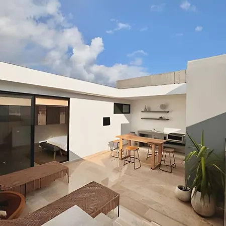 Fabuloso Ph 3br/gran Piscina Privada/aldea Zama Apartment