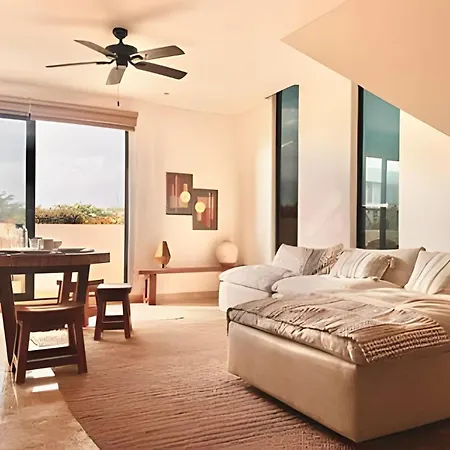 Fabuloso Ph 3br/gran Piscina Privada/aldea Zama Tulum