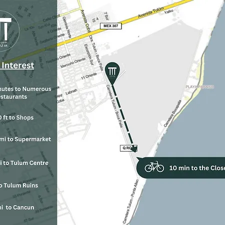 Apartamento Amazing 1br On Cenote, And Gym *