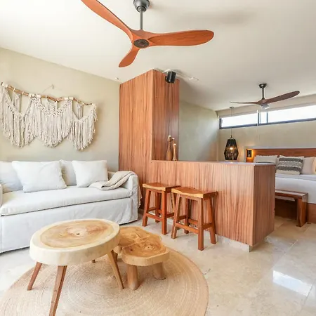 Aldea Dream Modern Designer 2 Floor Penthouse Sleeps 8 Apartment Tulum