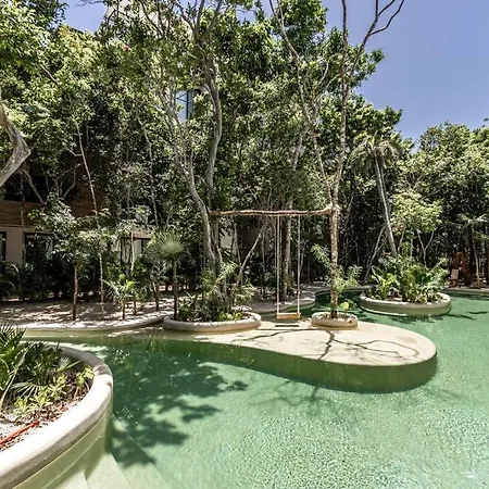 Qr - Comodo Depa Parejas En Con Alberca Tulum