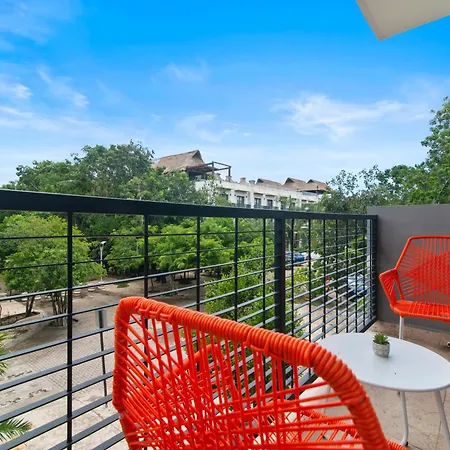 Top Location Studio With Balcony Rooftop Pool In Aldea Zama