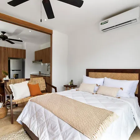 Apartment Top Location Studio With Balcony Rooftop Pool In Aldea Zama *