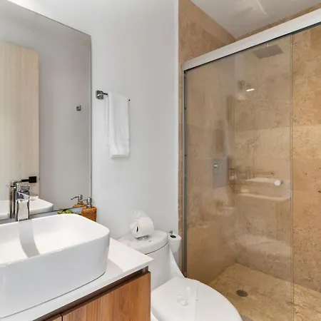 Apartment Top Location Studio With Balcony Rooftop Pool In Aldea Zama