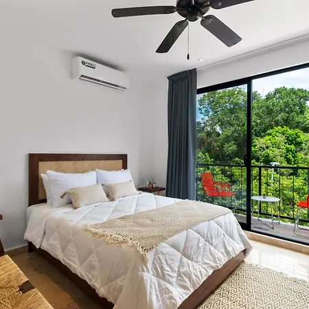 Top Location Studio With Balcony Rooftop Pool In Aldea Zama
