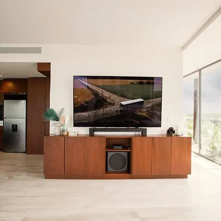 Apartment Luxury 2br Ph Pools, Coworking & Close To Tulum