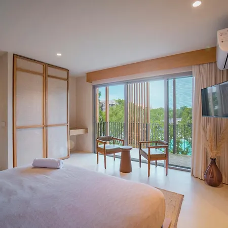 Beautiful Unit W Amazing Pool Views Gym Yoga Apartment Tulum