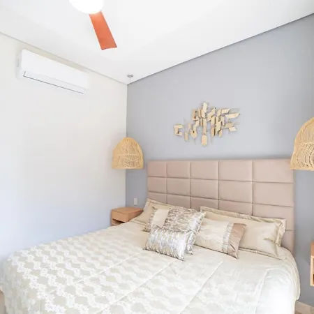 Free Beach Club- Sea View Rooftop 1br *