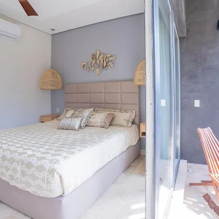 Free Beach Club- Sea View Rooftop 1br * Tulum