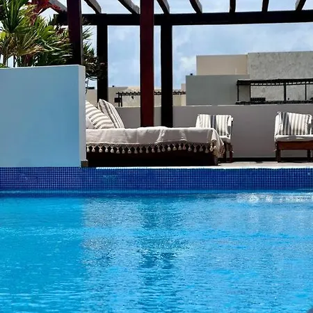 Apartment New P-2, Albercas, Balcon Privado, Roof