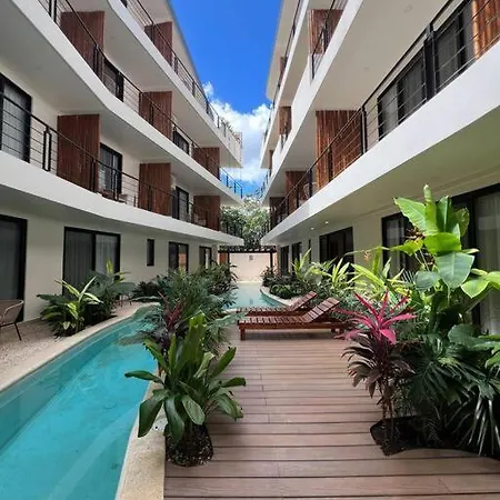 Apartment New P-2, Albercas, Balcon Privado, Roof *