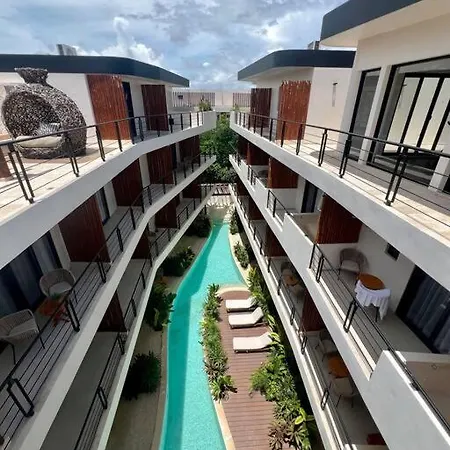 Apartment New P-2, Albercas, Balcon Privado, Roof Tulum