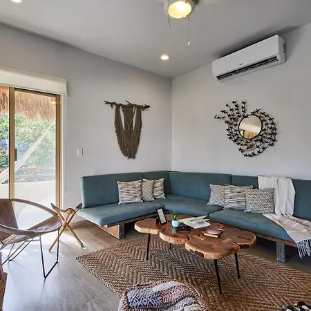 Aldea Zama Penthouse With Private Rooftop In Gated Community